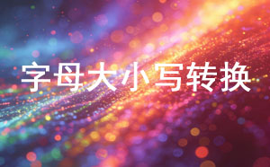 英文字母大小写转换工具